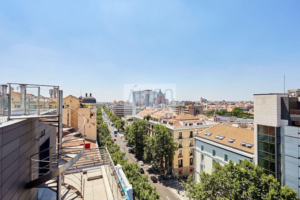 For rent of penthouse in Madrid