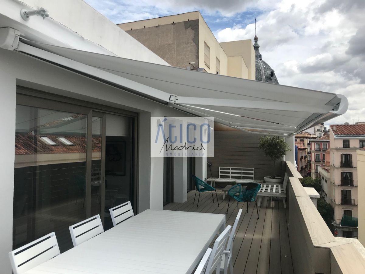 For rent of penthouse in Madrid