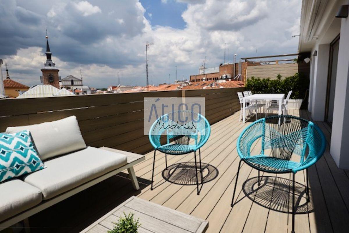 For rent of penthouse in Madrid