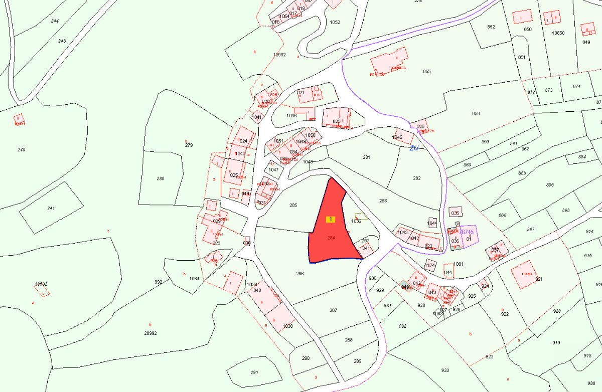 Venta de terreno en Piloña