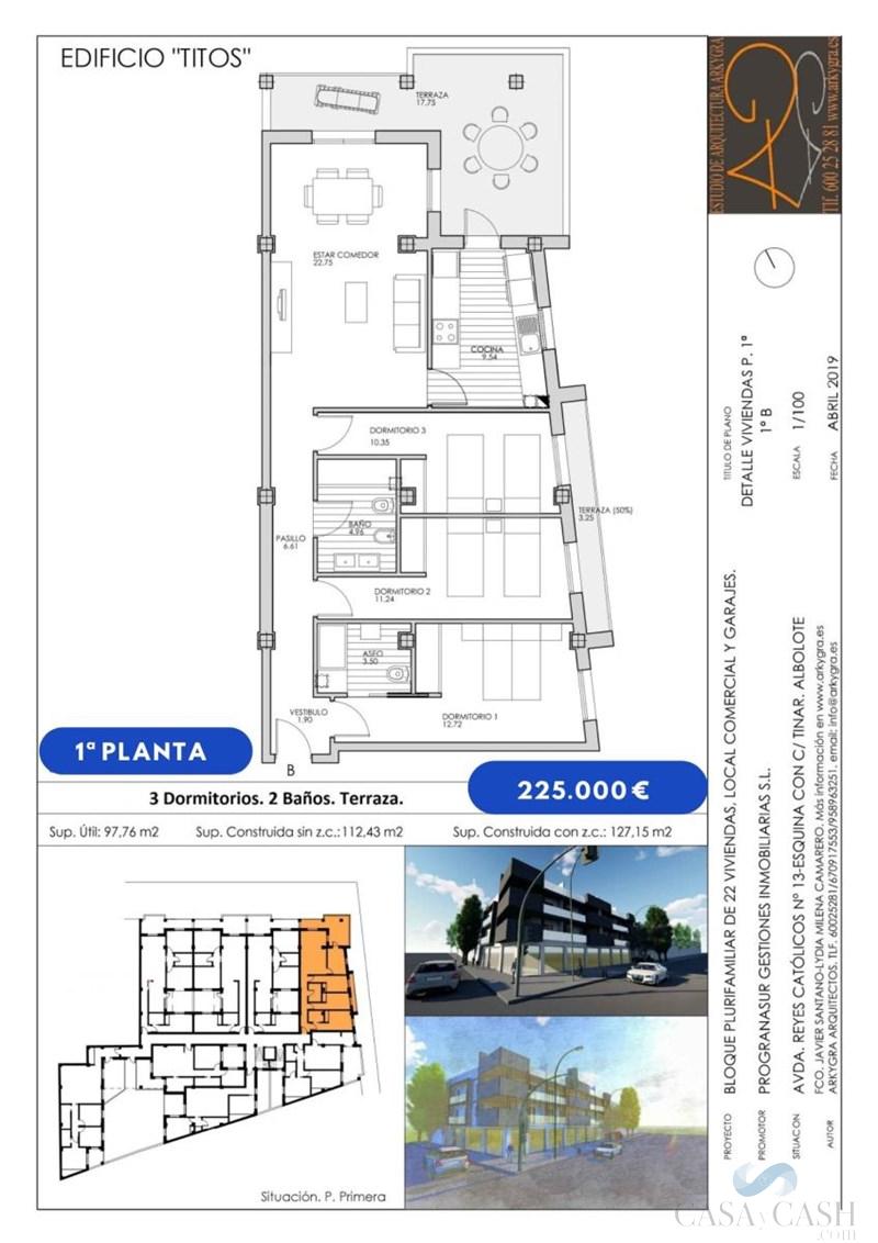 Salg av leilighet i Albolote