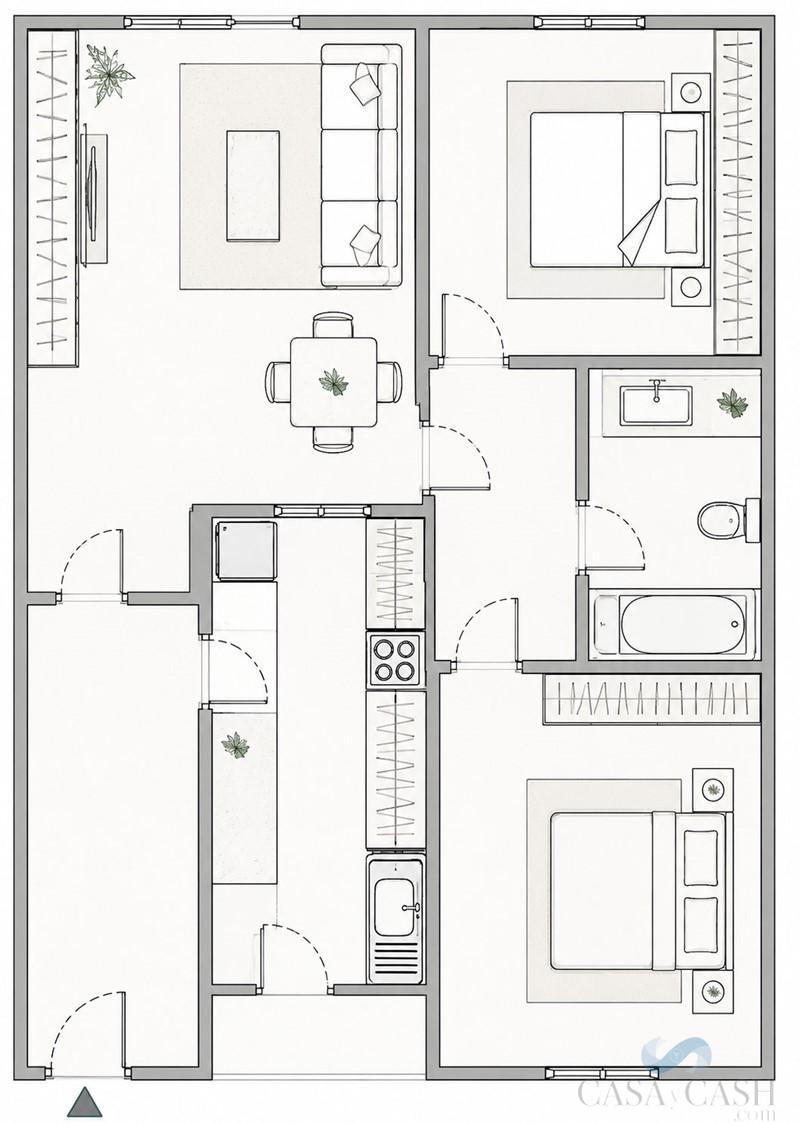 Venta de piso en Pulianas