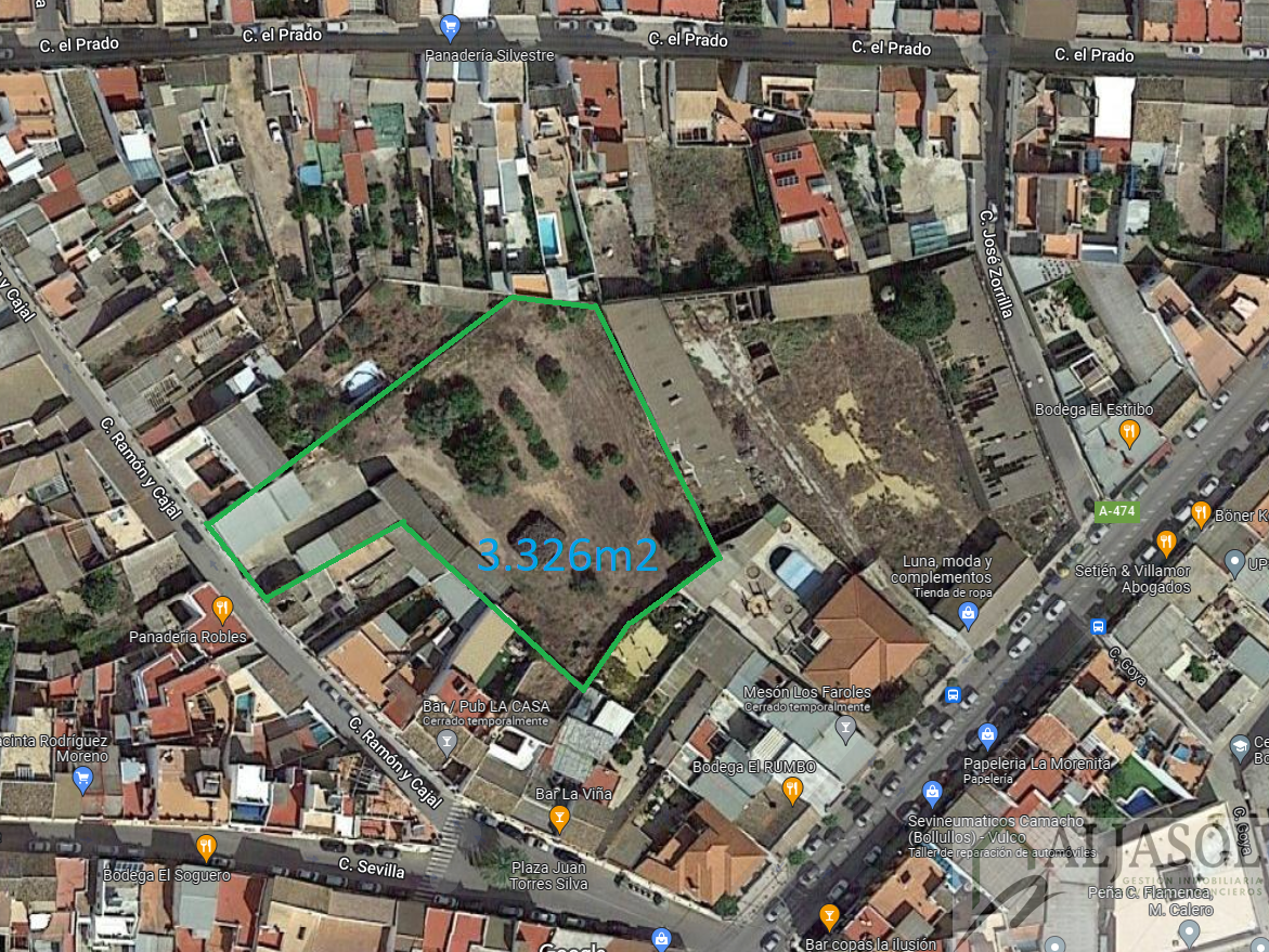 For sale of land in Bollullos de la Mitación