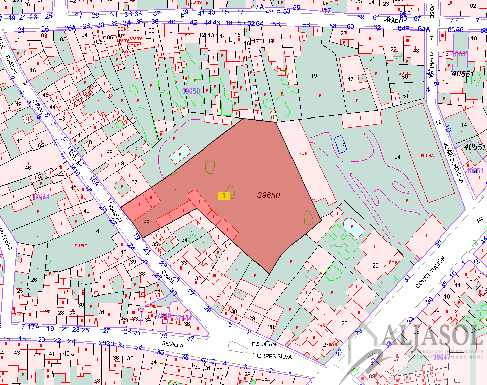 For sale of land in Bollullos de la Mitación