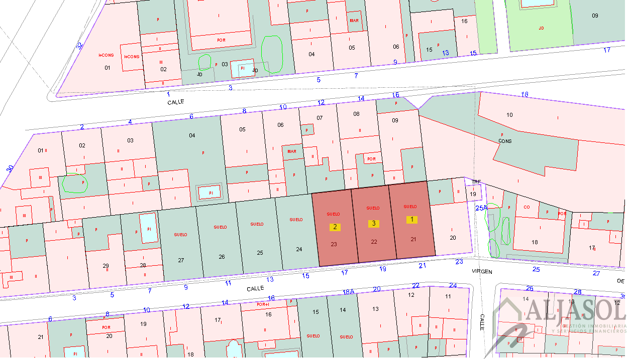 For sale of land in Bollullos de la Mitación