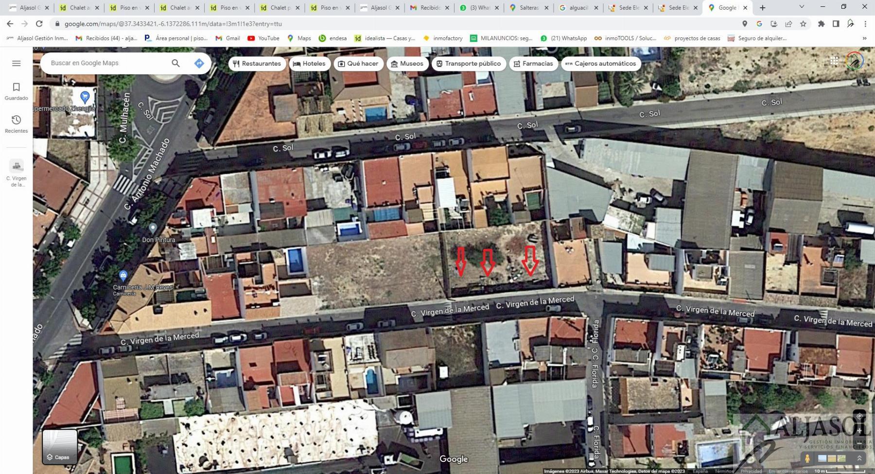 For sale of land in Bollullos de la Mitación