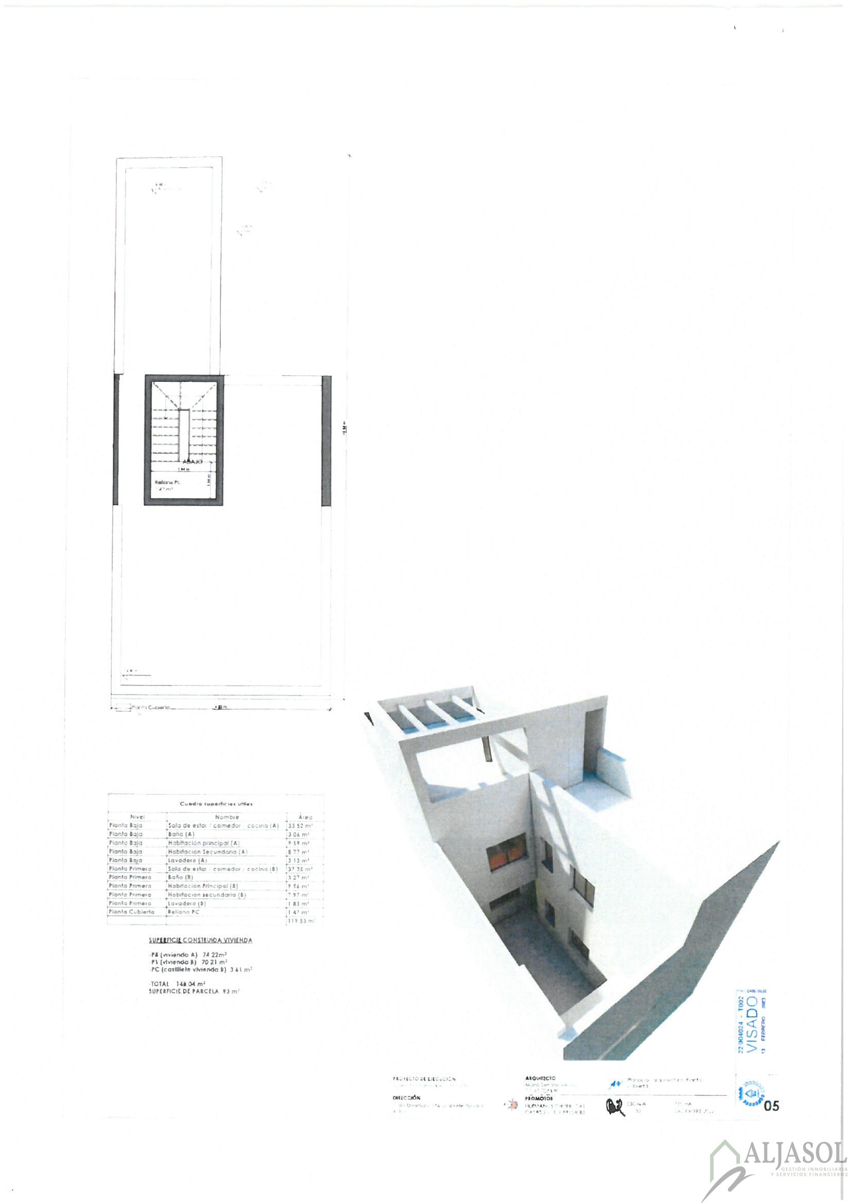 For sale of flat in Umbrete