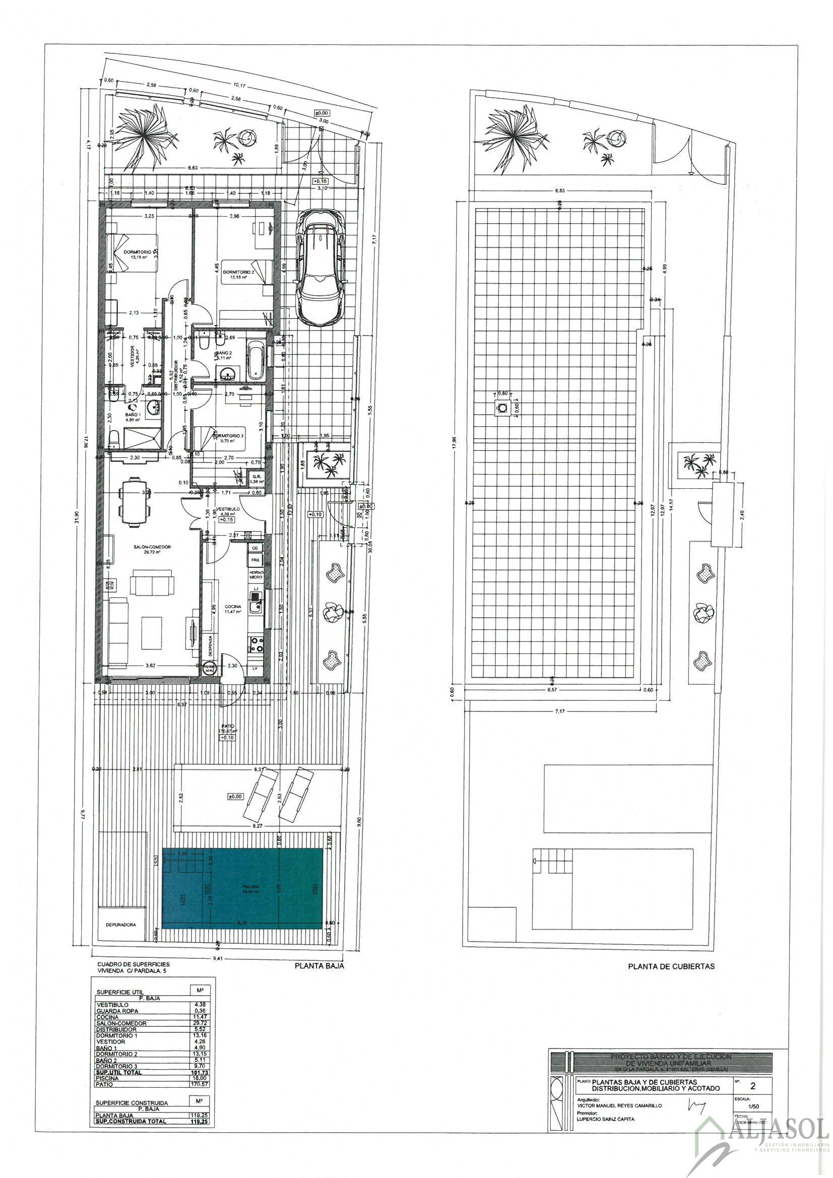 Venta de terreno en Salteras