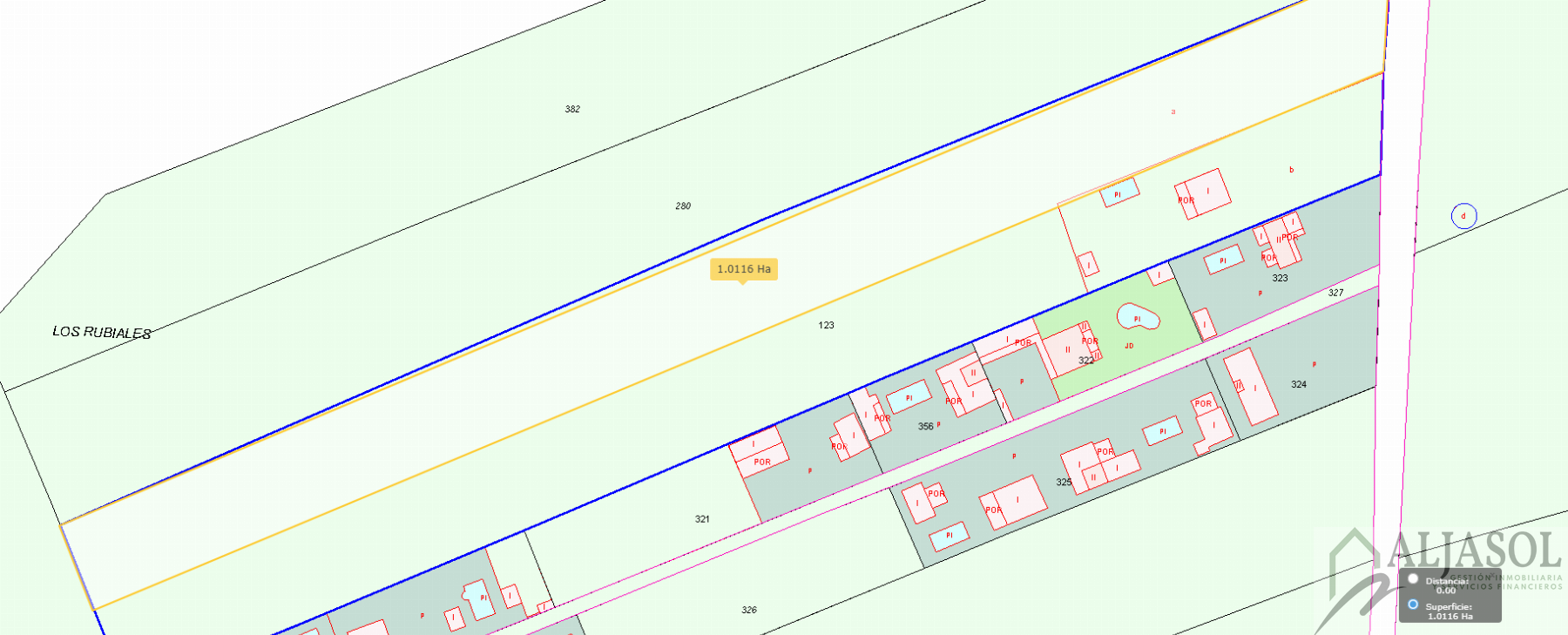 Venta de finca rústica en Guillena