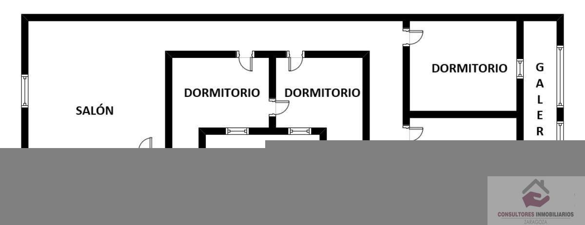 For sale of flat in Zaragoza