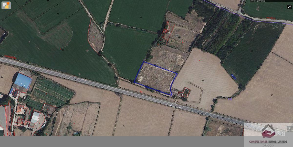 For sale of land in Zaragoza