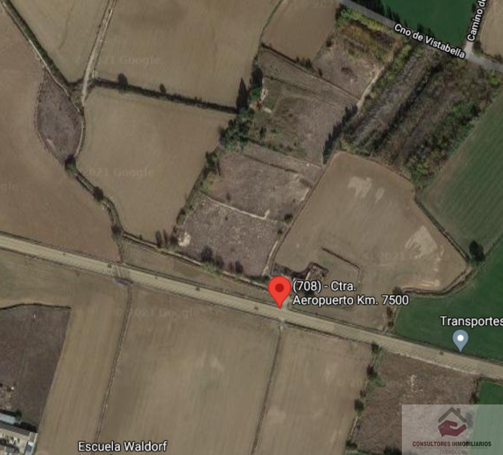 For sale of land in Zaragoza