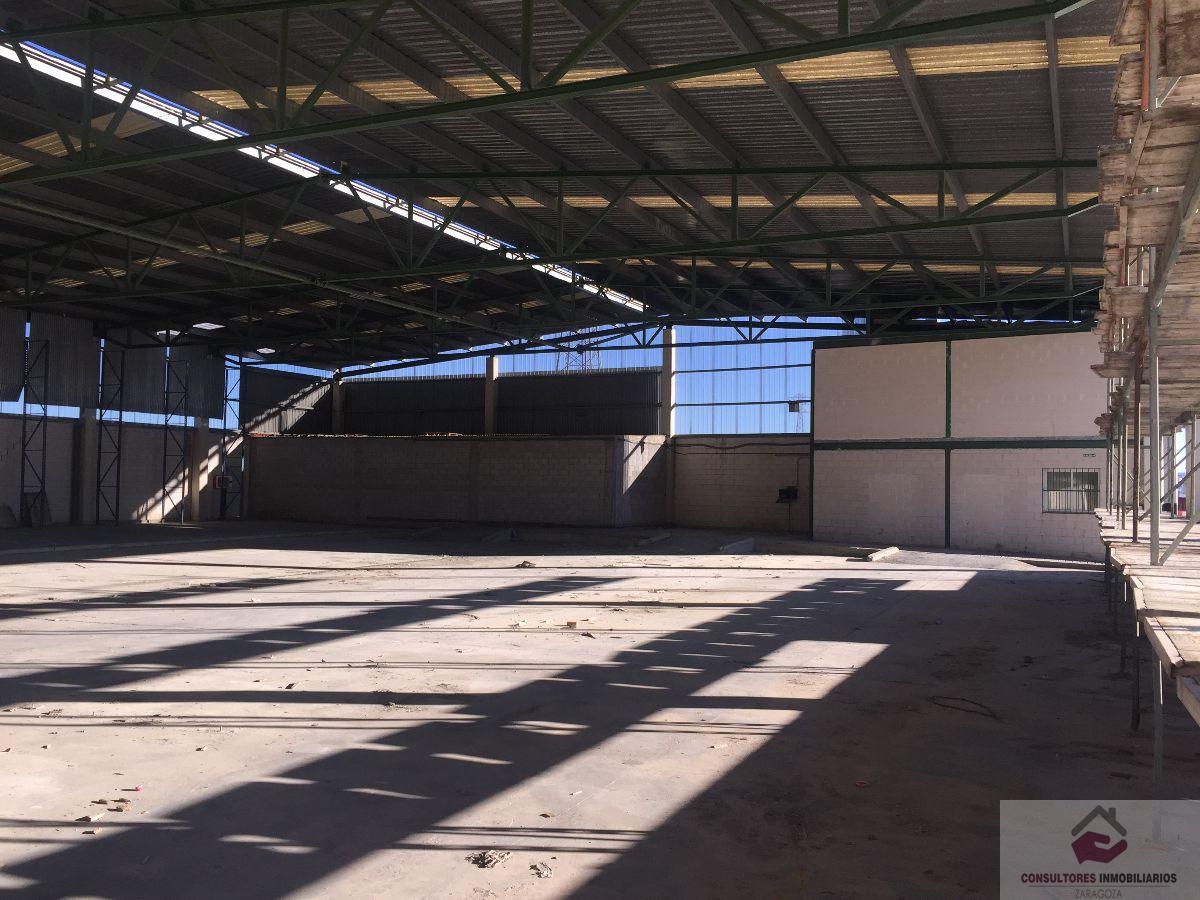 For sale of industrial plant/warehouse in Zuera