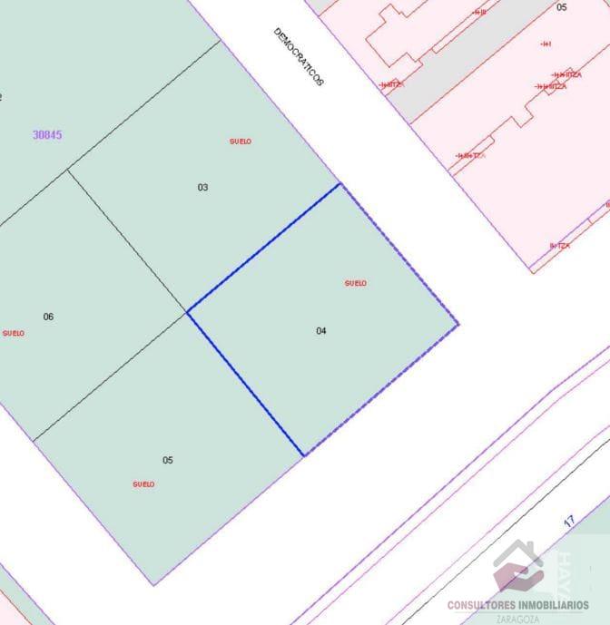 For sale of land in Calatayud
