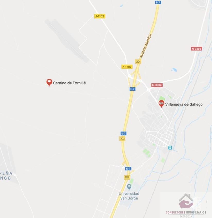 For sale of land in Villanueva de Gállego