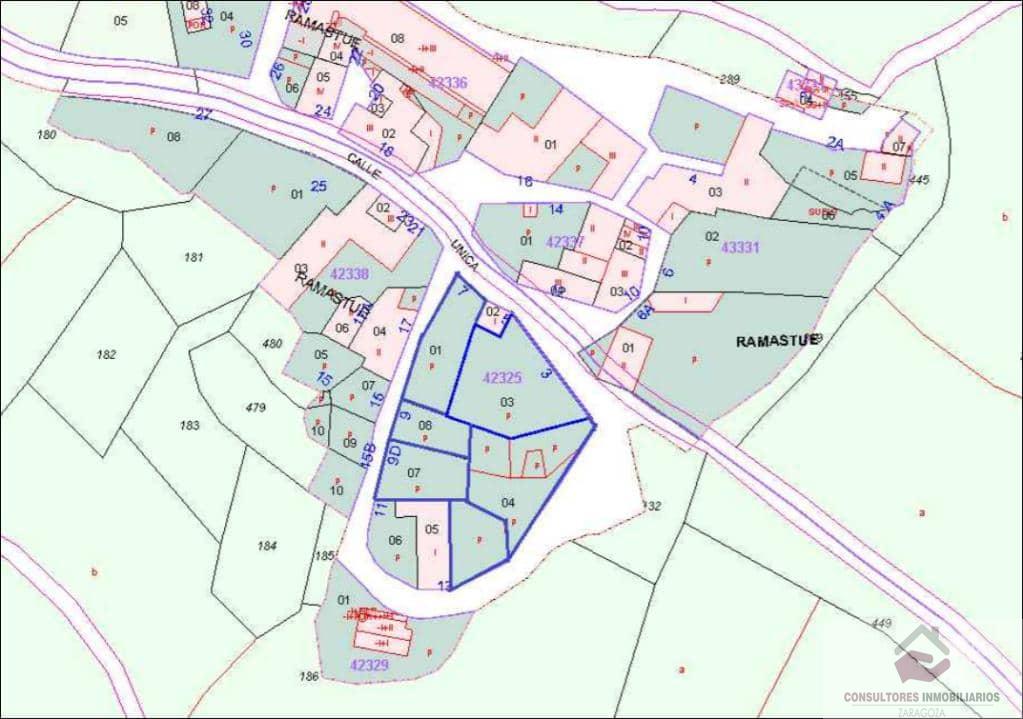 Venta de terreno en Castejón de Sos