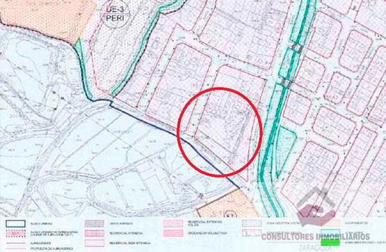 For sale of land in Fuentes de Ebro
