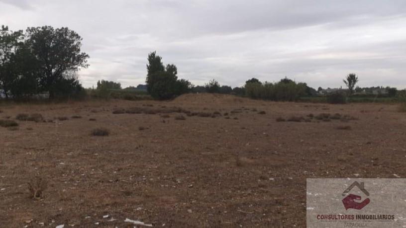 For sale of land in Zaragoza
