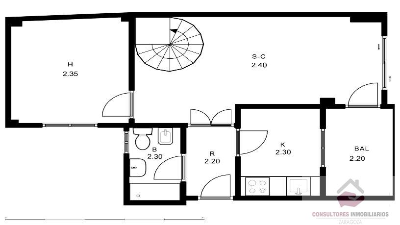 Venta de piso en Zaragoza