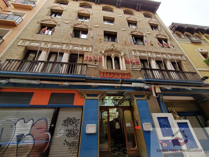 For sale of hotel in Zaragoza