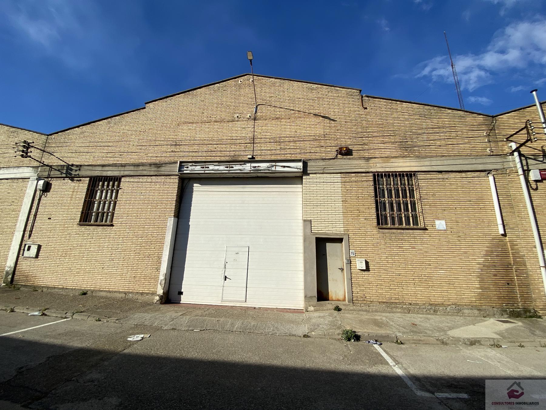 Venta de nave industrial en Zaragoza