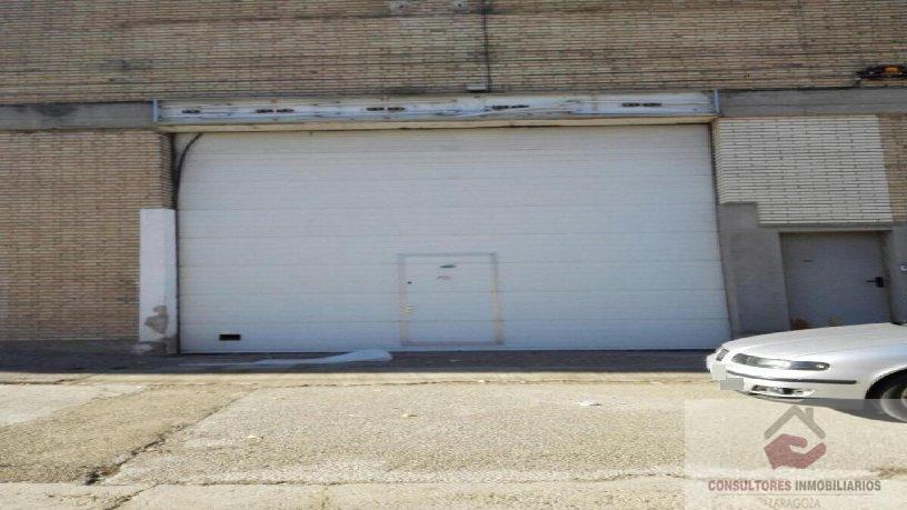Venta de nave industrial en Zaragoza