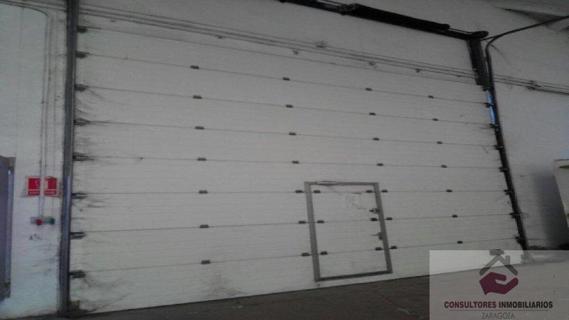 Venta de nave industrial en Zaragoza
