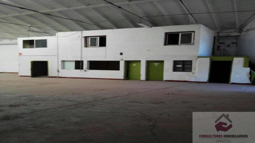 Venta de nave industrial en Zaragoza