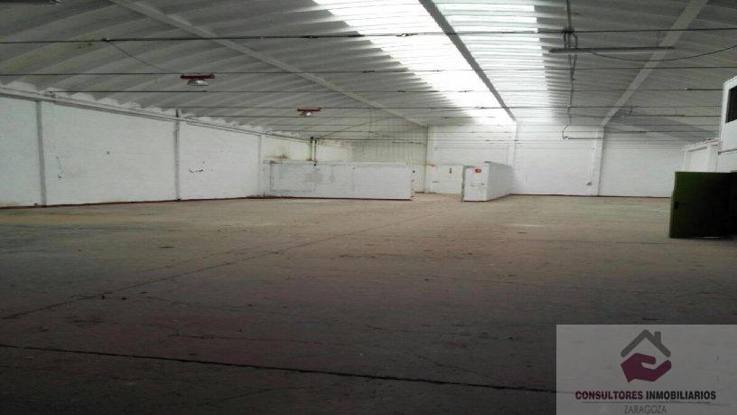Venta de nave industrial en Zaragoza