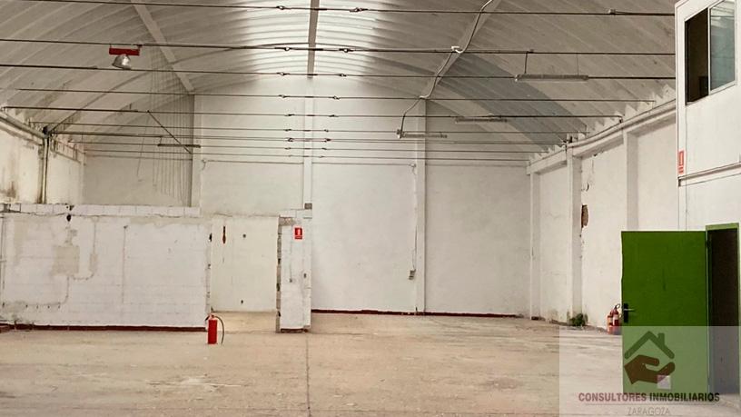 Venta de nave industrial en Zaragoza