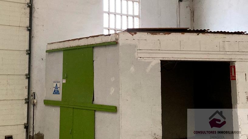 Venta de nave industrial en Zaragoza