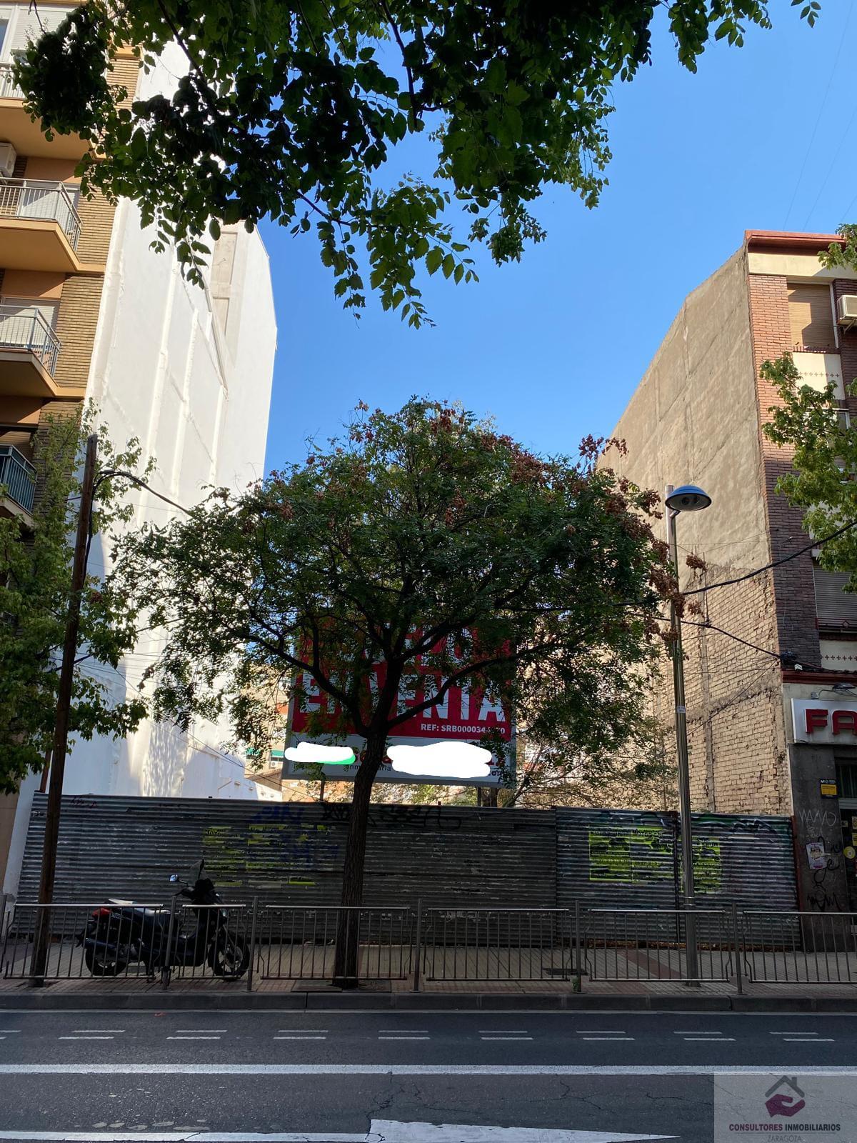 Venta de terreno en Zaragoza