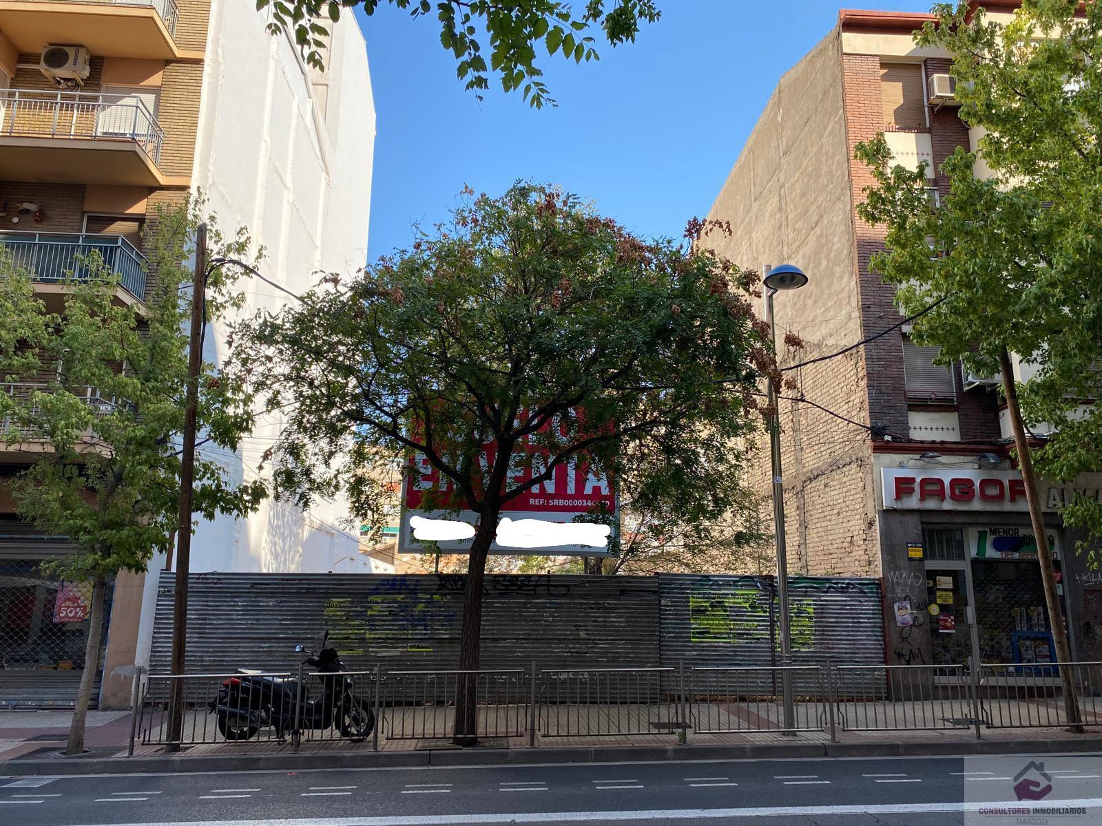 Venta de terreno en Zaragoza