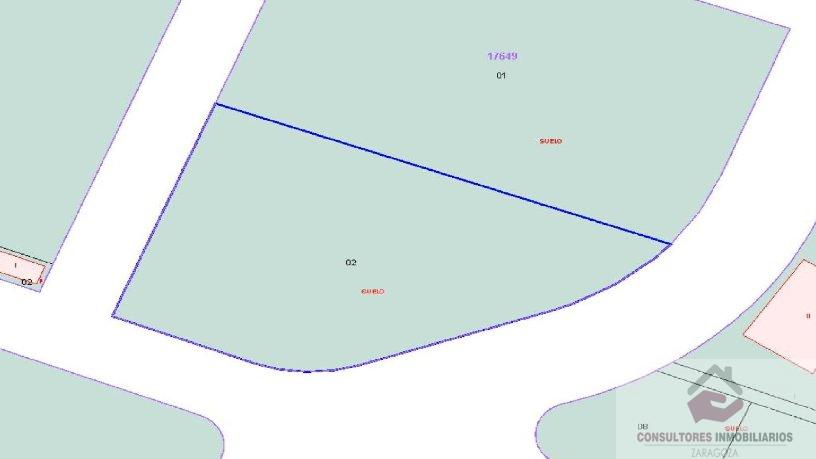 For sale of land in Cuarte de Huerva