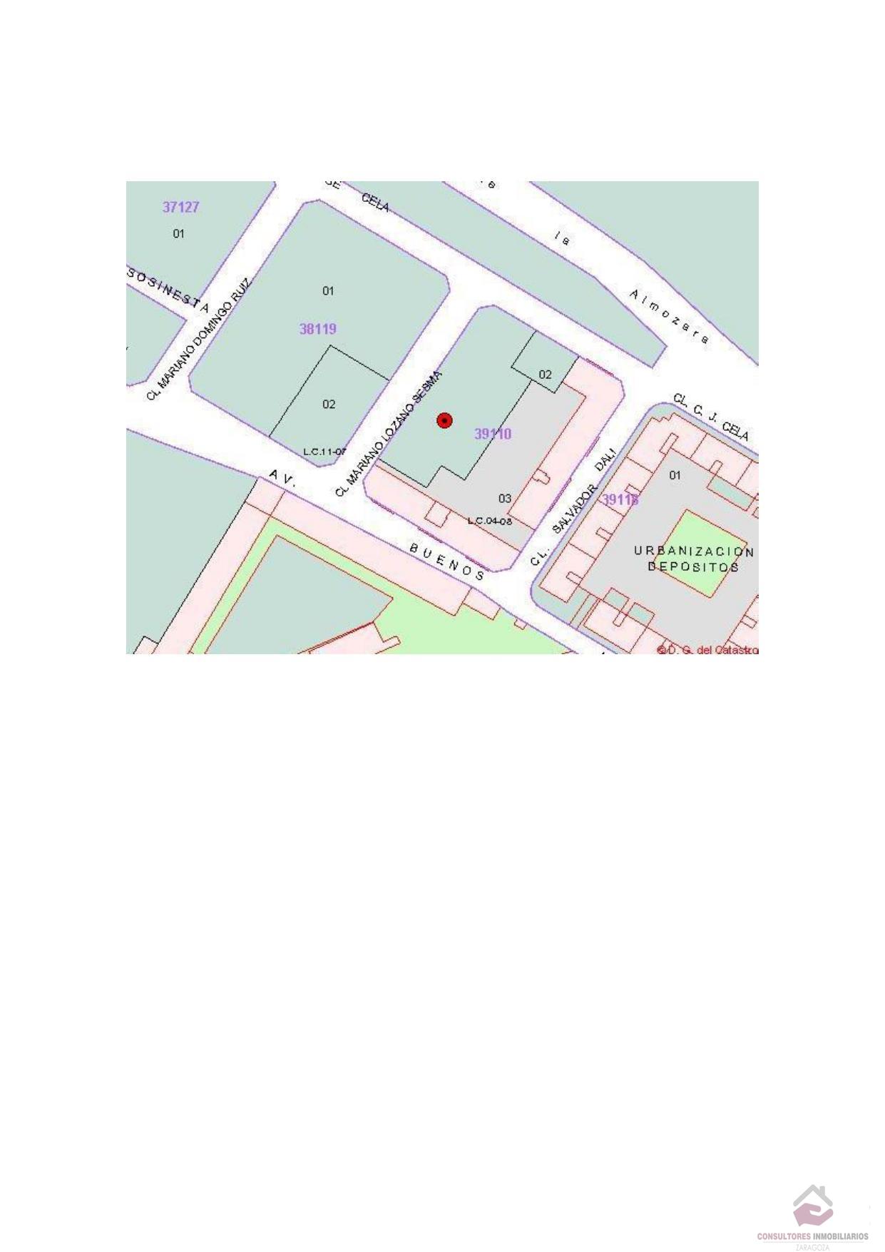 Venta de terreno en Zaragoza