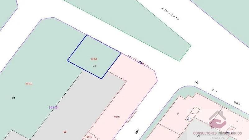 Venta de terreno en Zaragoza