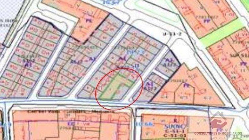 Venta de terreno en Zaragoza