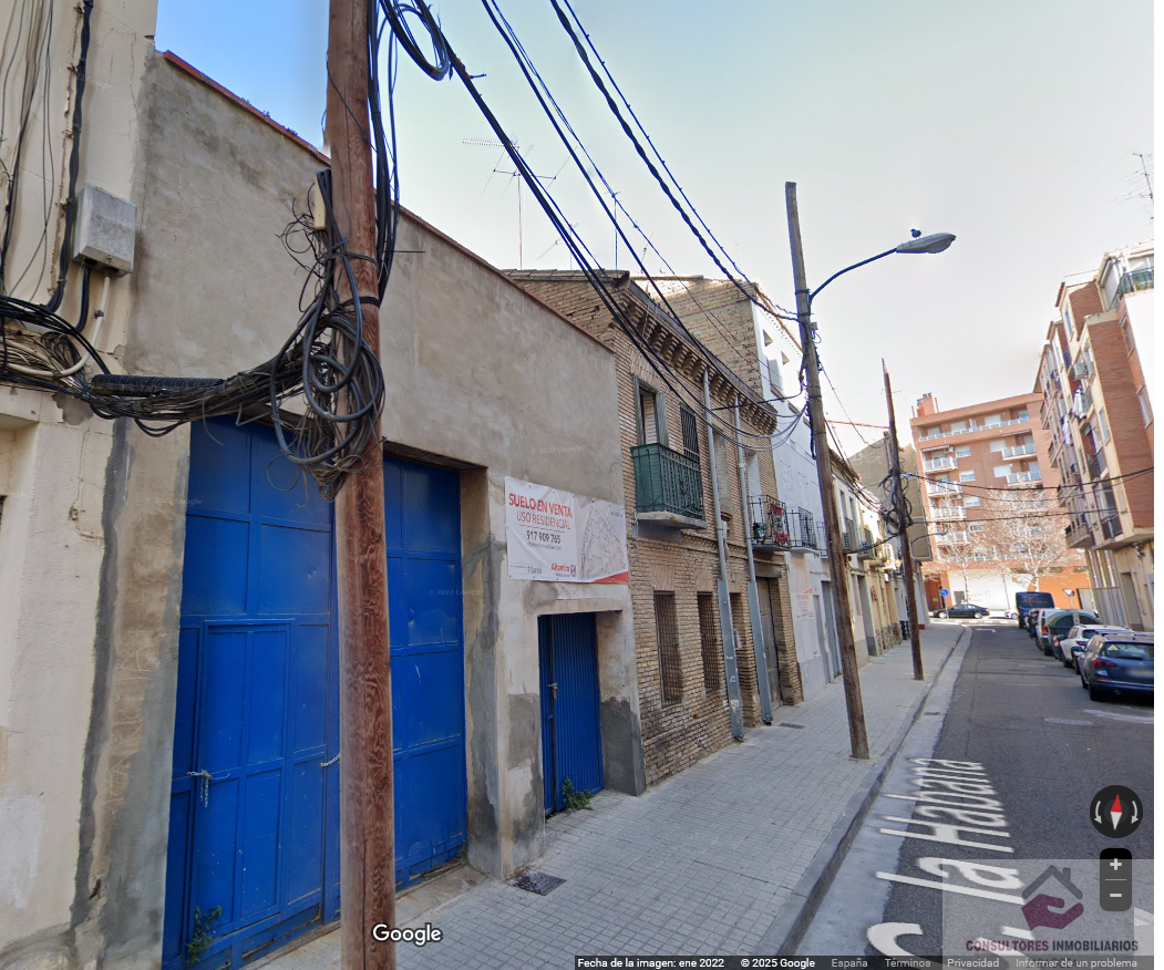 Venta de terreno en Zaragoza