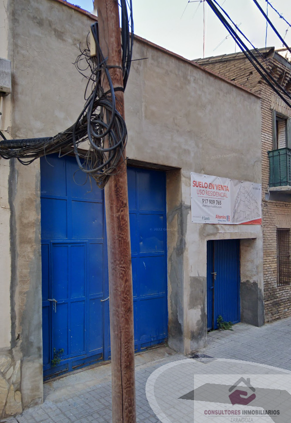 Venta de terreno en Zaragoza