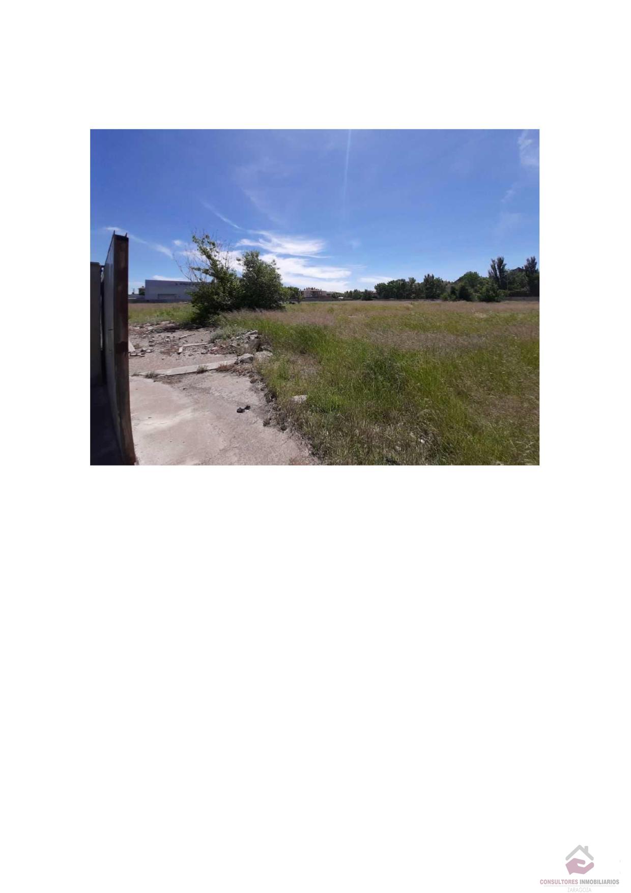 For sale of land in La Puebla de Alfindén