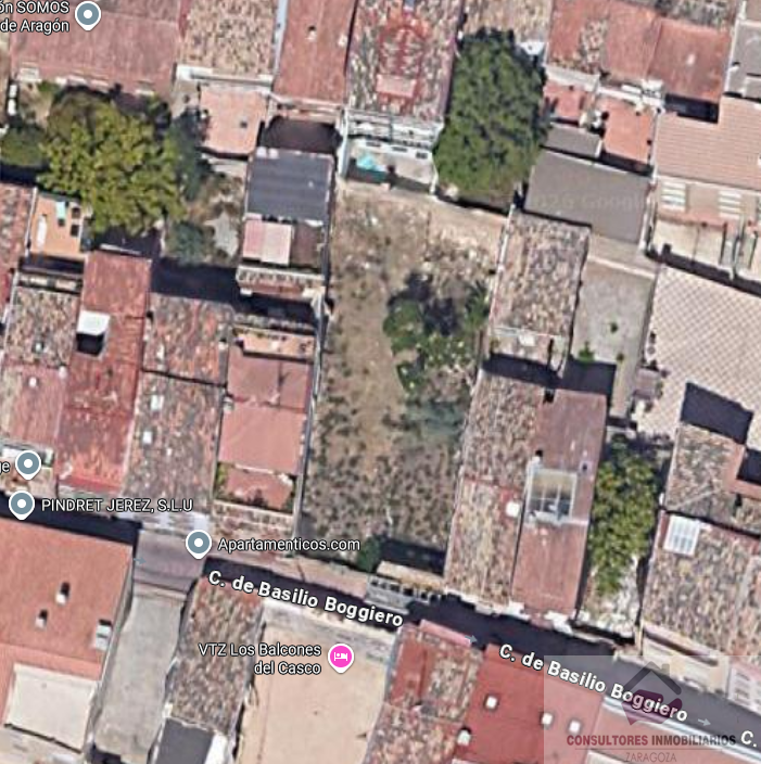 Venta de terreno en Zaragoza