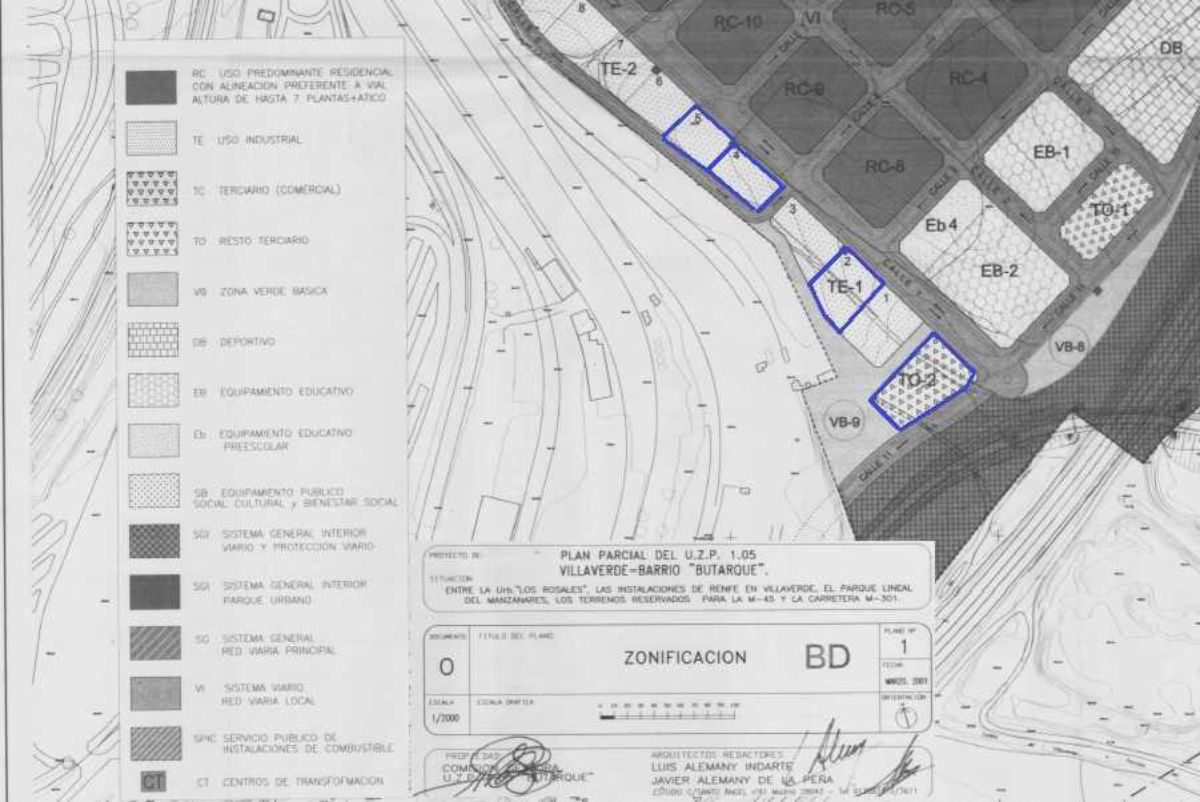 Venta de terreno en Madrid