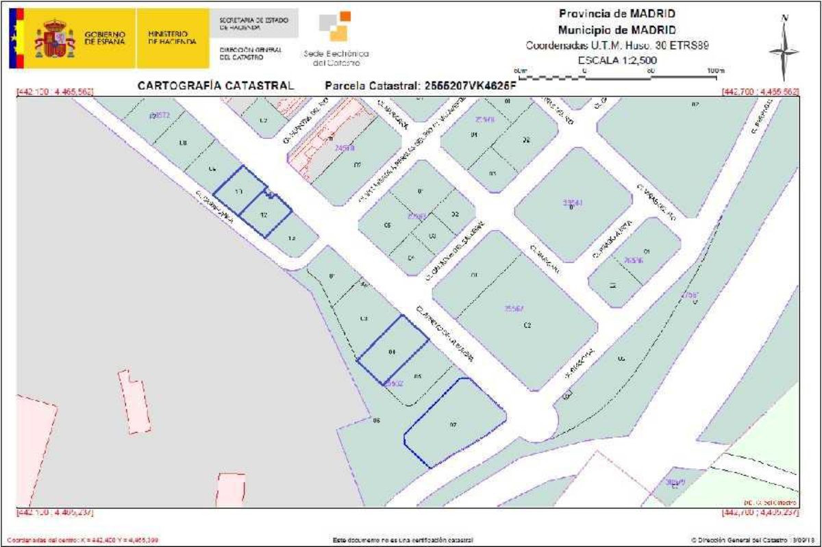 Venta de terreno en Madrid