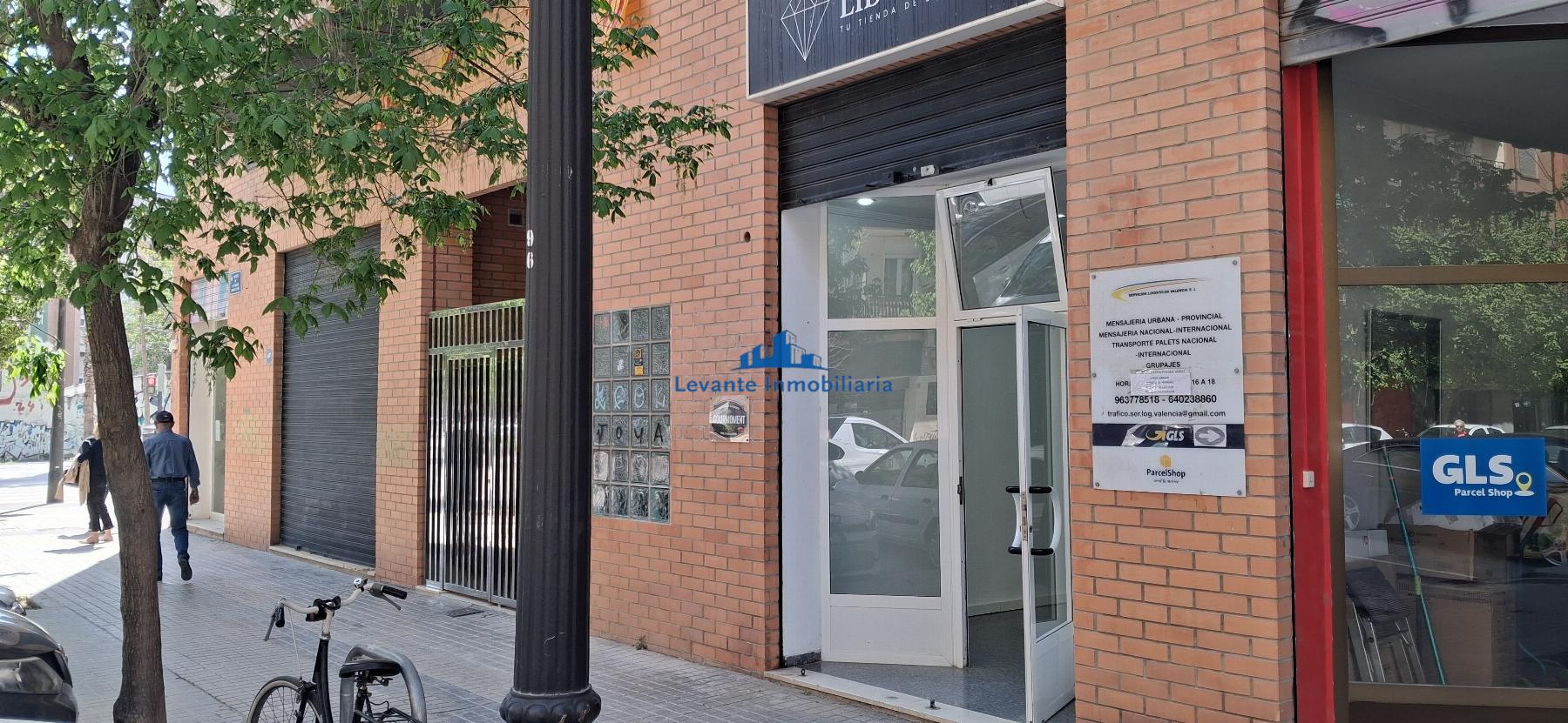 Alquiler de local en Valencia