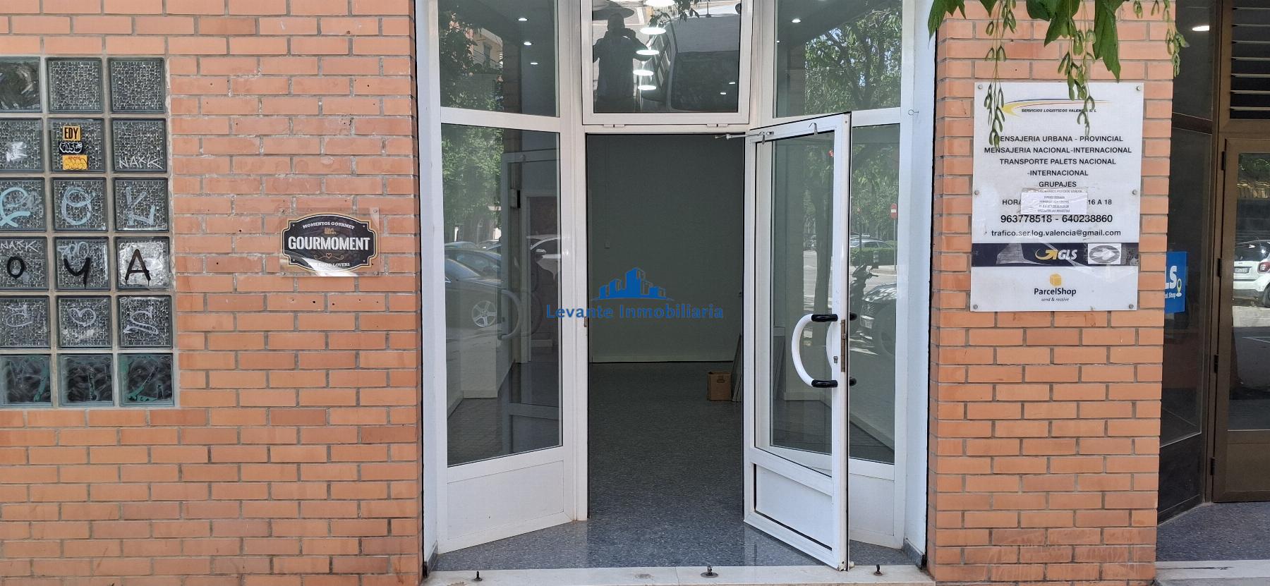 Alquiler de local en Valencia