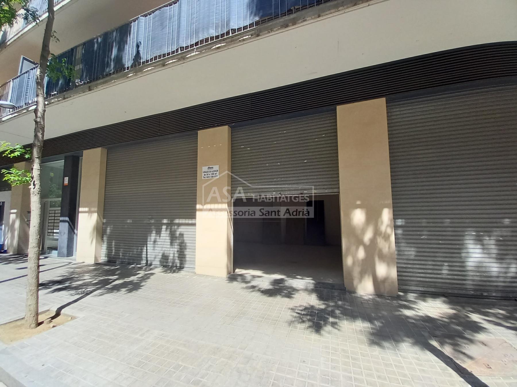 Alquiler de local comercial en Sant Adrià de Besòs