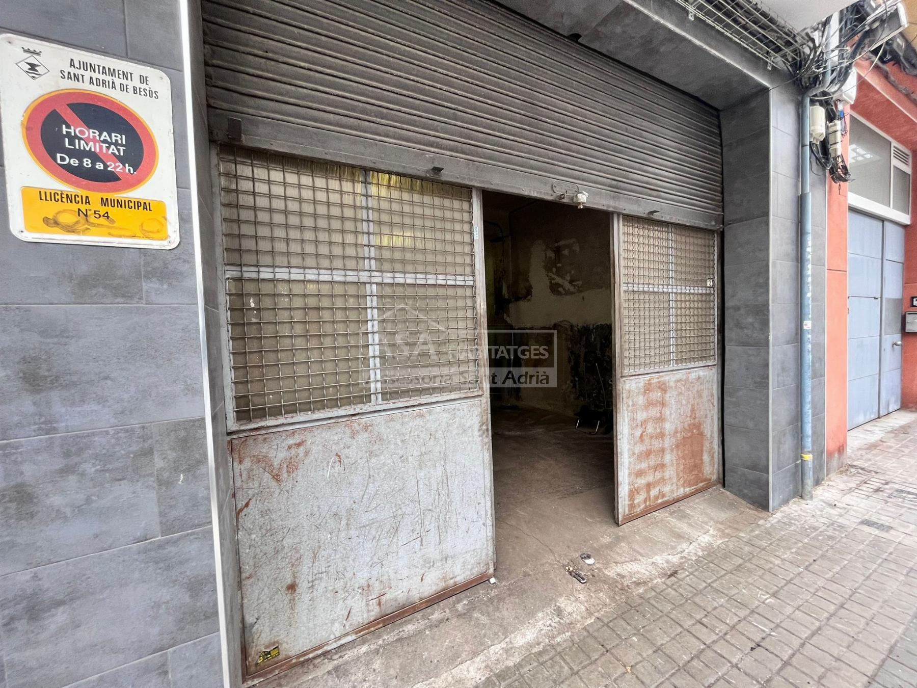 Alquiler de local comercial en Sant Adrià de Besòs