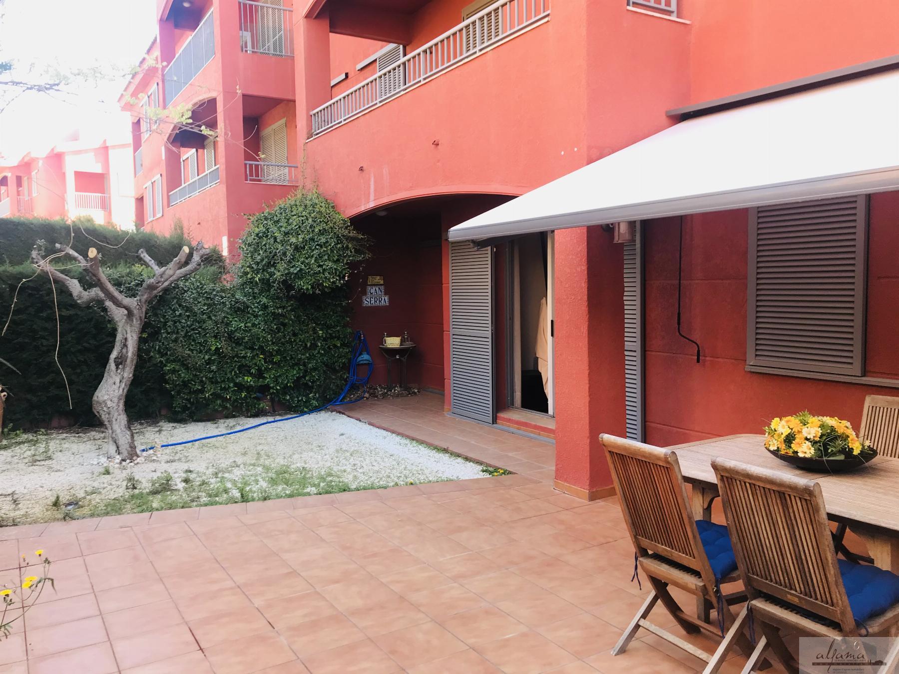 For rent of apartment in L´Ametlla de Mar