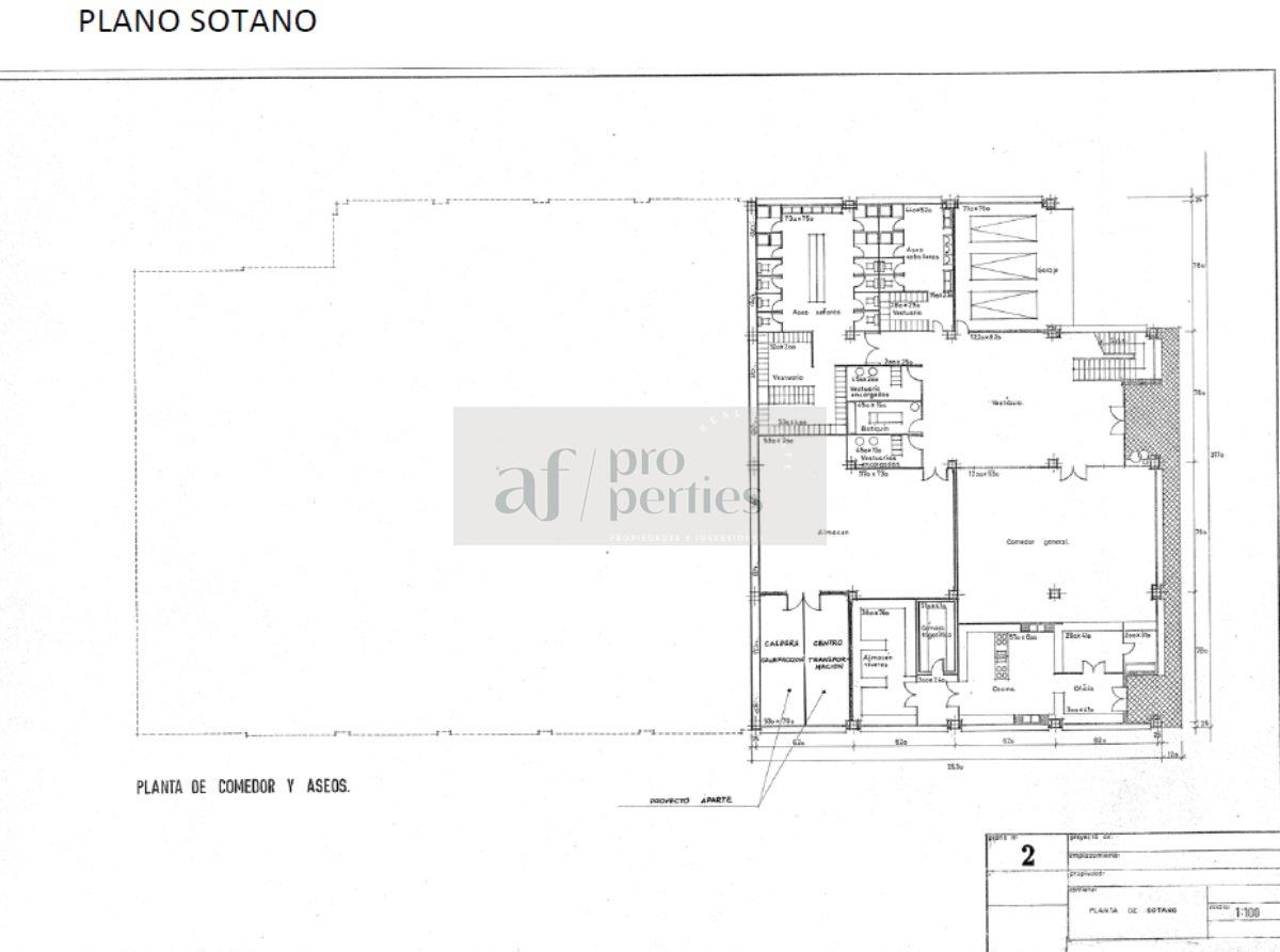 For sale of industrial plant/warehouse in Vigo