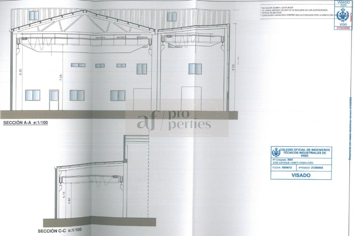 For sale of industrial plant/warehouse in Vigo